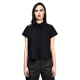 DISTURBIA Abstract Crop Černá 40