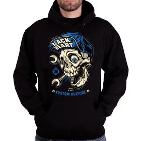 BLACK HEART MECHANIC Černá XXL