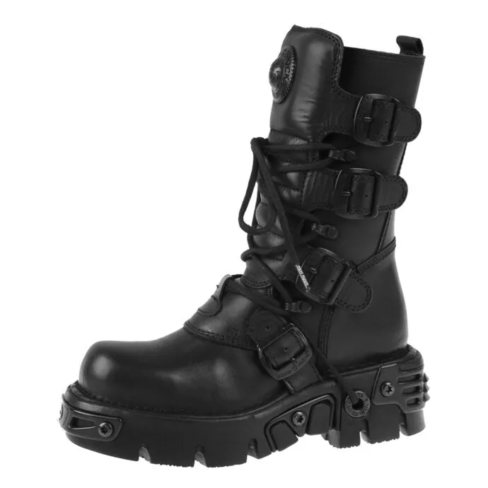 NEW ROCK ITALI NEGRO OXIDO Černá 36