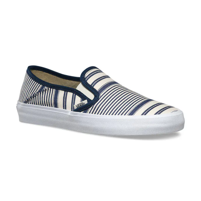 VANS Slip-On (Multi Stripe) Modrá Bílá 35
